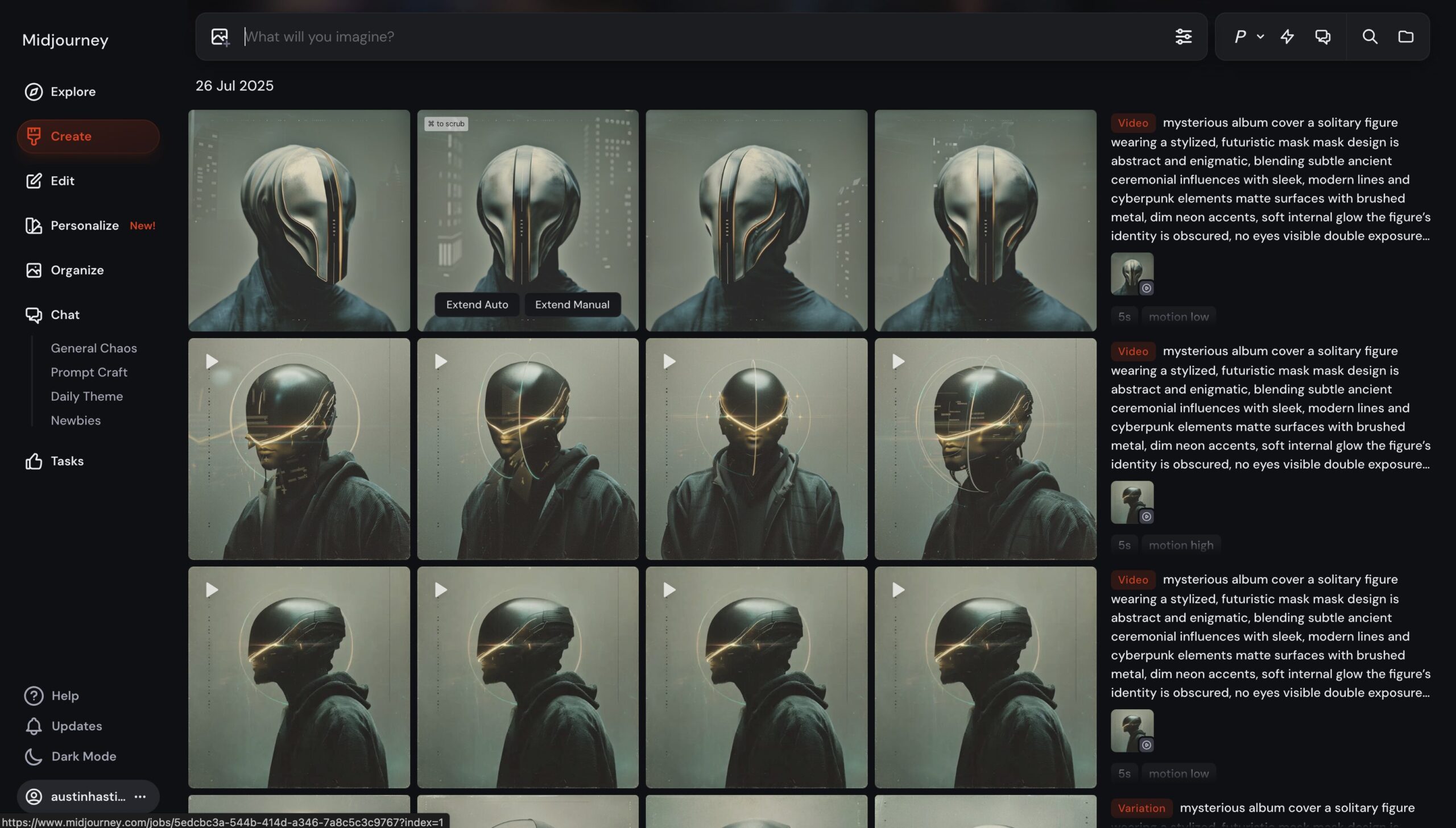 Midjourney (visual AI)
